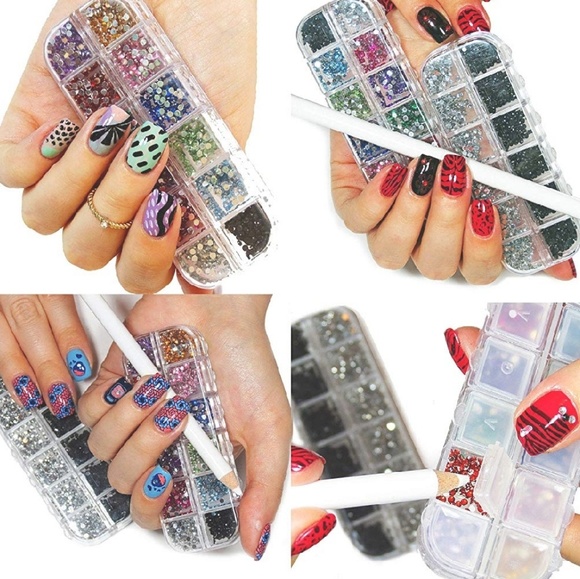 Nail Art Rhinestone Kit - Picture 2 of 5